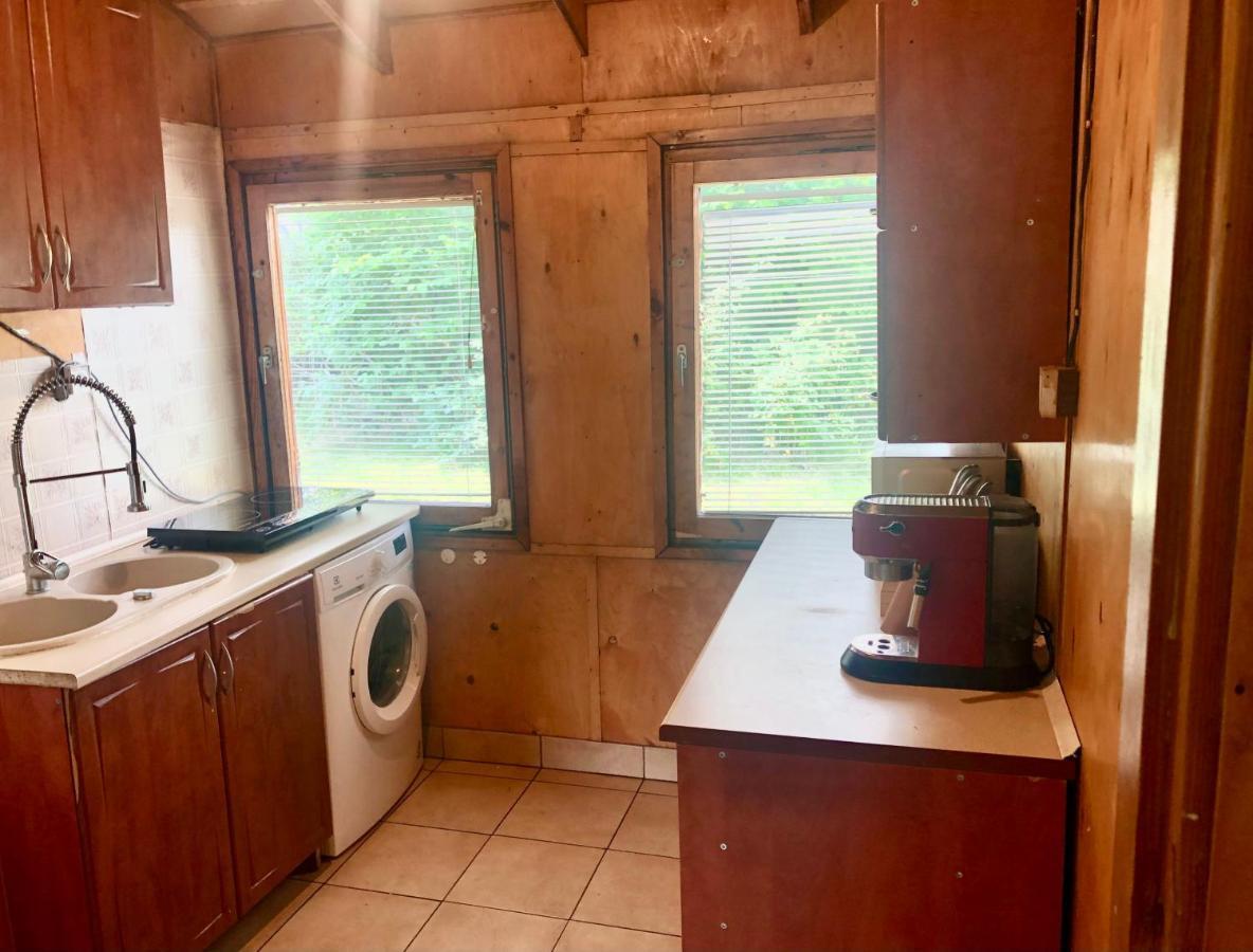 Kaszubski Loft Z Wlasnym Stawem Rybnym Zukowo Luaran gambar